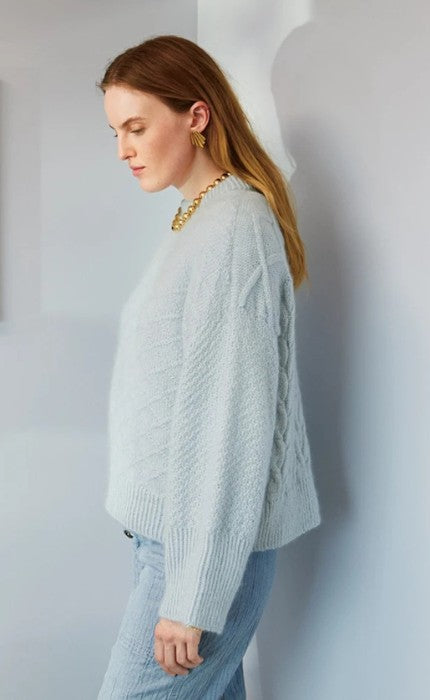 Heather Sweater Cable Edition - TYNN PEER GYNT - TYNN SILK MOHAIR - Strickpaket