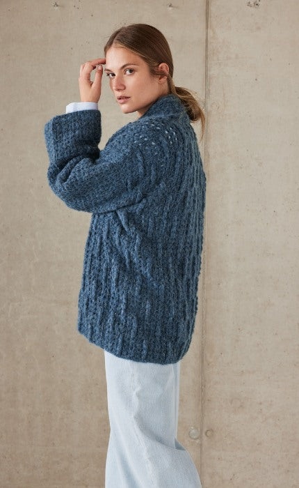 Häkel Cardigan - ALPACA AIR II - Häkelpaket