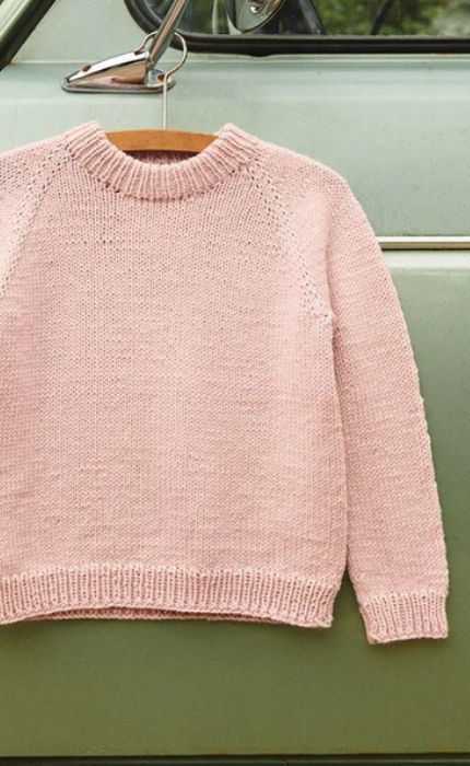 Tiro Sweater Junior - MERINOULL - Strickpaket