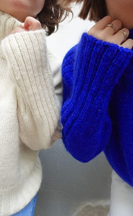 Elva Sweater - THE MERRY MERINO 110 & SILKY KID RMS - Strickpaket