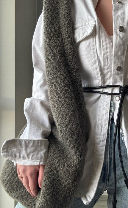 Penny Tote Bag - ALPAKA BOUCLE - Strickpaket