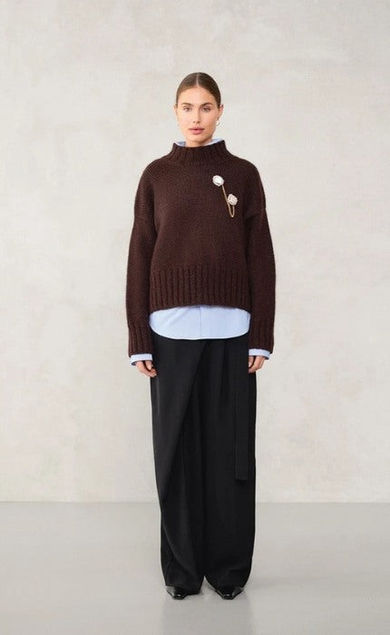 Mindy Sweater Chunky Edition - PEER GYNT & TYNN SILK MOHAIR - Strickpaket