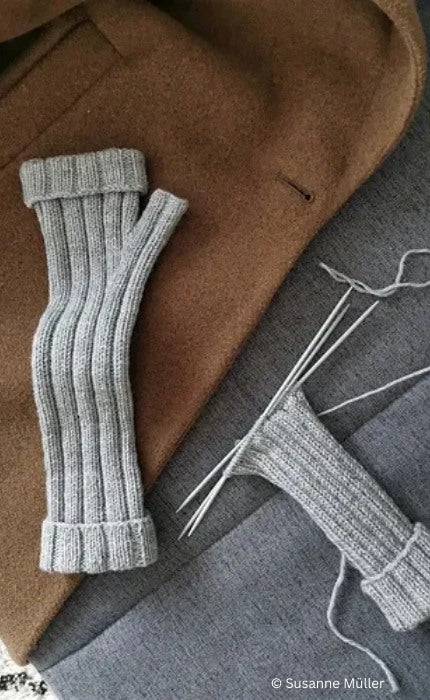 NOLA Handstulpen - MAYU ROYAL ALPAKA - Strickpaket