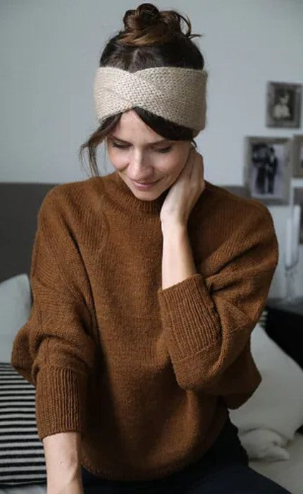 MIA Stirnband - ALPAKKA - Strickpaket