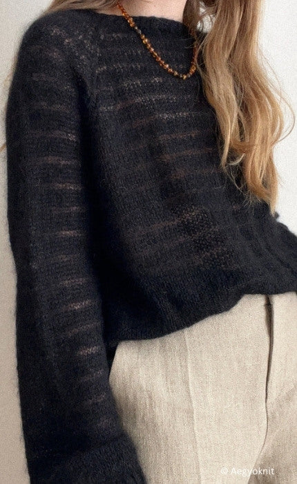 Sook Moon Sweater - ALPAKKA SILKE & TYNN SILK MOHAIR - Strickpaket