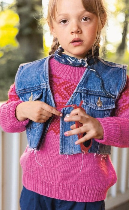 Marius Kinderpullover Nr. 1 - SMART - Strickpaket