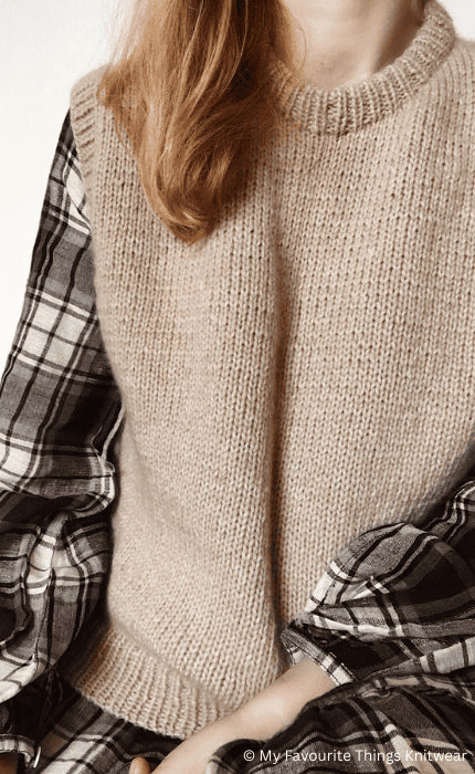 Vest No. 1 - THE MERRY MERINO 110 & SILKY KID RMS - Strickpaket