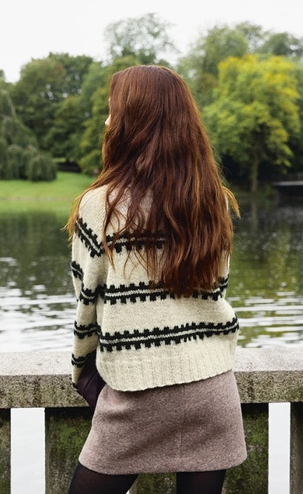 Ridge Sweater - ATLAS & BORSTET ALPAKKA - Strickpaket