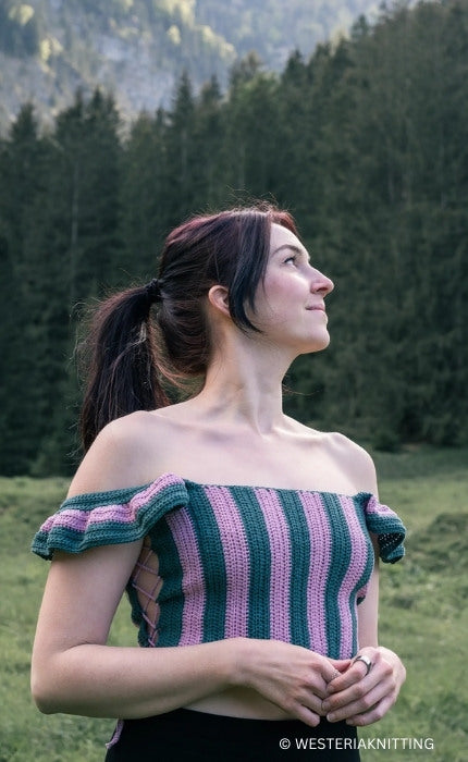 Aurora Top - SOMMERSEIDE - Häkelpaket