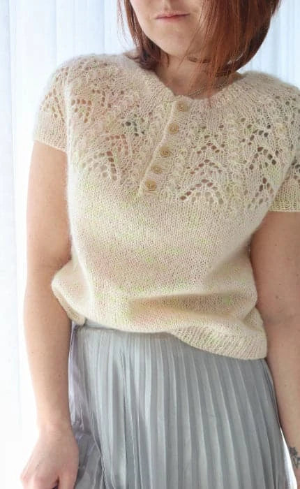 Pansy Blouse - ECOPUNO & SILKHAIR - Strickset (erstmal nicht online)