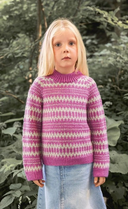 Klevia Kinderpullover - MINI ALPAKKA - Strickpaket