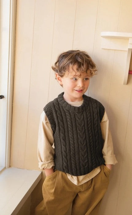 Caspian Slipover Junior - DOUBLE SUNDAY - Strickpaket