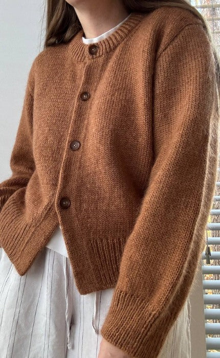 Janette Cardigan - THE MERRY MERINO 110 & SILKY KID RMS - Strickpaket