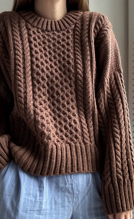 Ninon Sweater - PEER GYNT - Knitting Kit