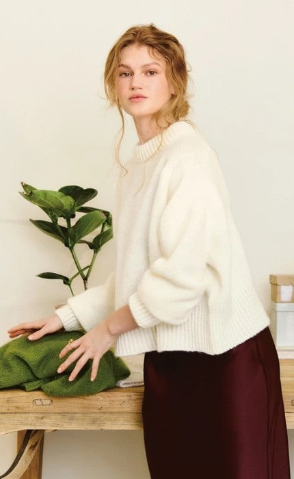 Wendy Sweater Chunky Edition - PEER GYNT & TYNN SILK MOHAIR - Strickpaket