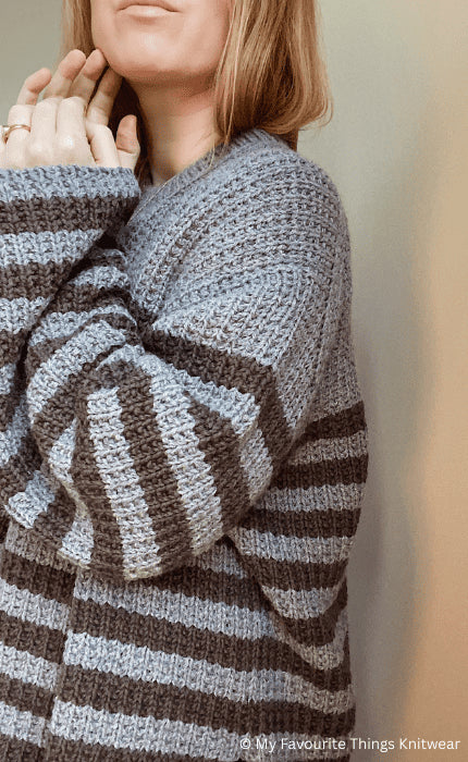 Sweater No. 17 - THE MERRY MERINO 110 - Strickpaket