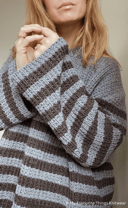 Sweater No. 17 - THE MERRY MERINO 110 - Strickpaket