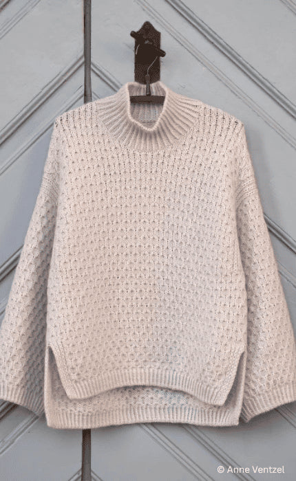 Smilla Sweater - THE MERRY MERINO 110 & SILKY KID RMS - Strickpaket