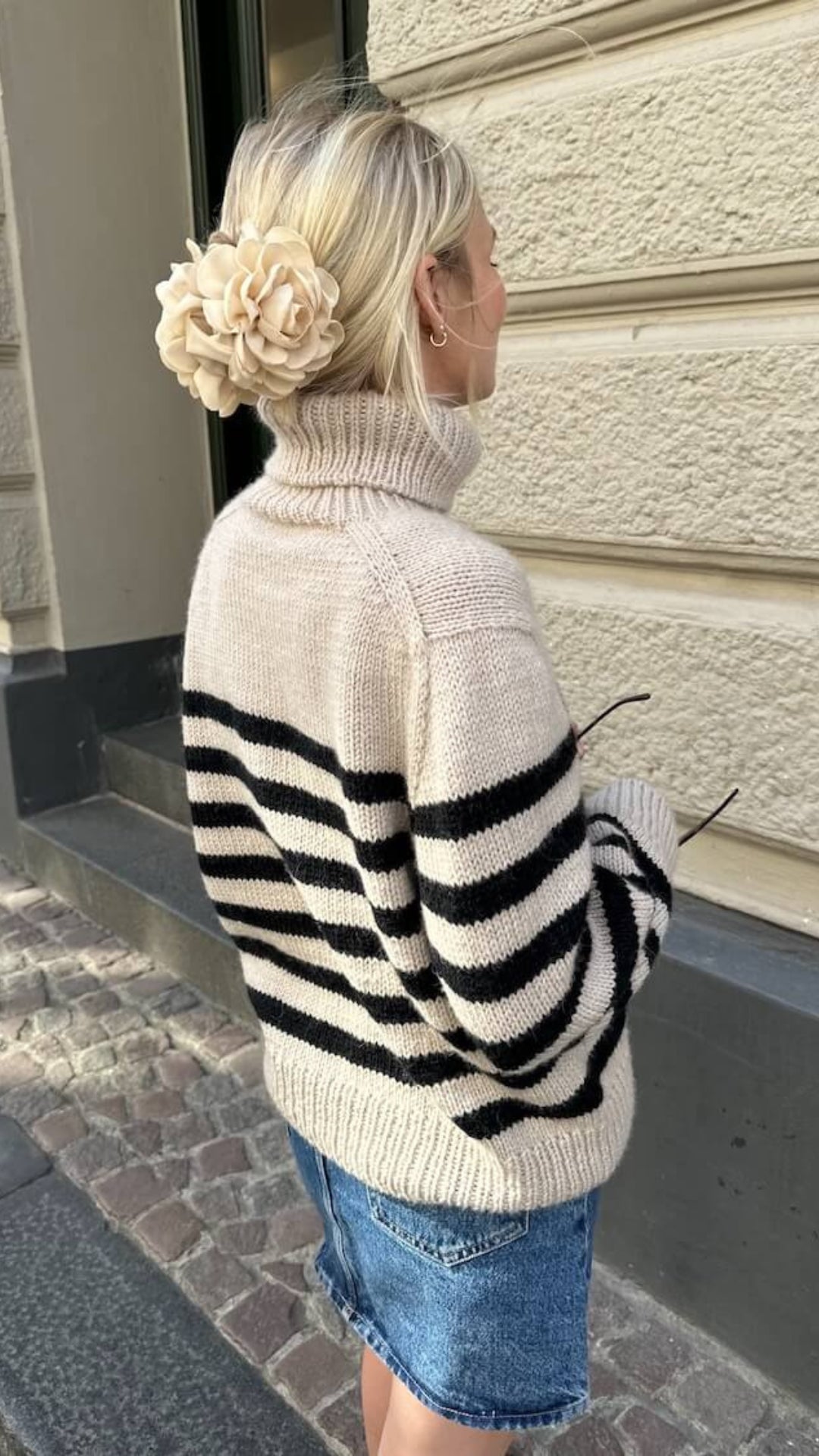 Lyon Sweater - Chunky Edition - PEER GYNT & TYNN SILK MOHAIR - Strickset von PETITE KNIT jetzt online kaufen bei OONIQUE