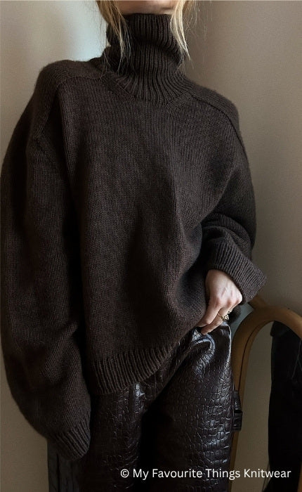 Sweater No. 19 - THE MERRY MERINO 110 - knitting kit