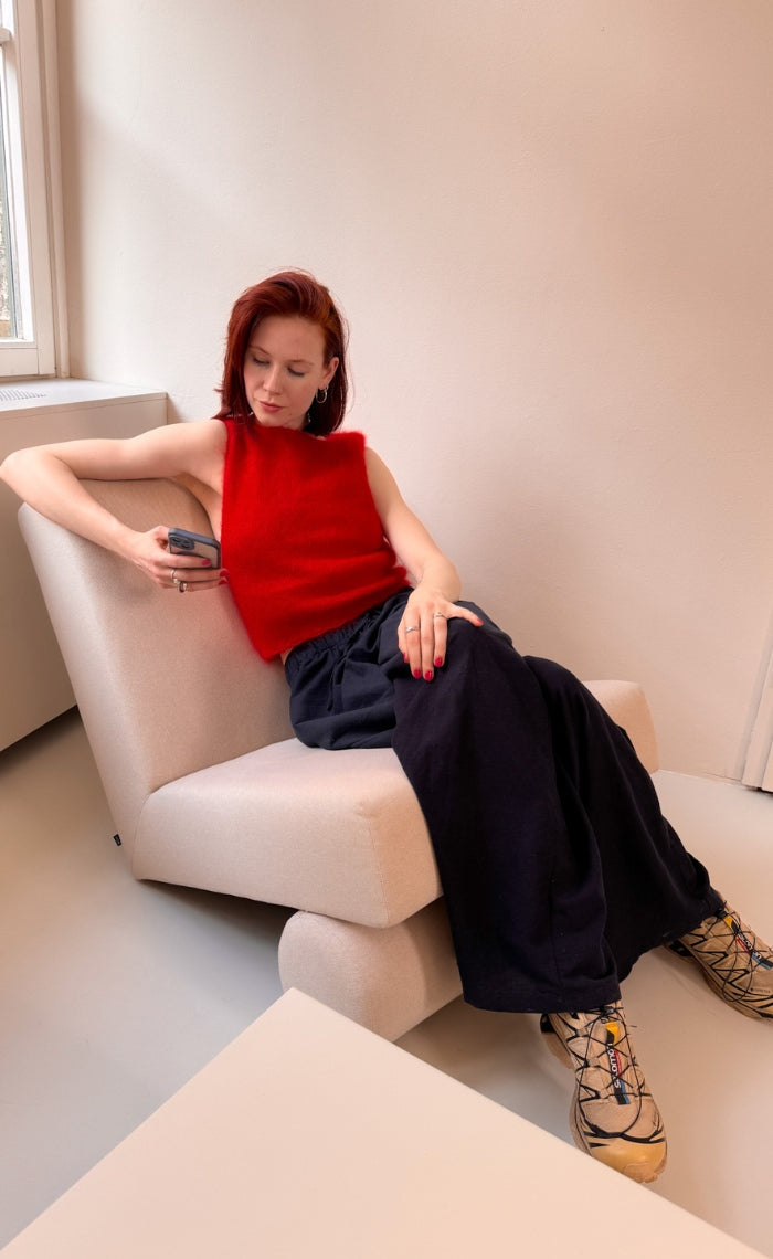 The Knitting Poet's Slipover - OMBELLE - Strickset