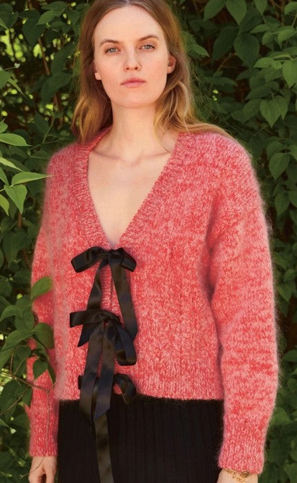 Scarlett Cardigan - DOUBLE SUNDAY - BALLERINA CHUNKY MOHAIR - Strickpaket