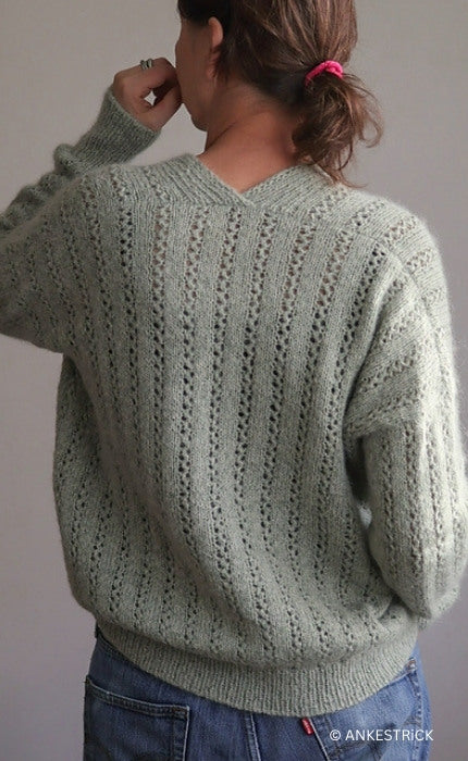 Garden Pullover - MERRY MERINO 220 & SILKY KID RMS - Strickpaket