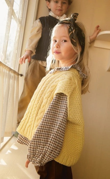 Cora Slipover Junior - DUO - Knitting Kit