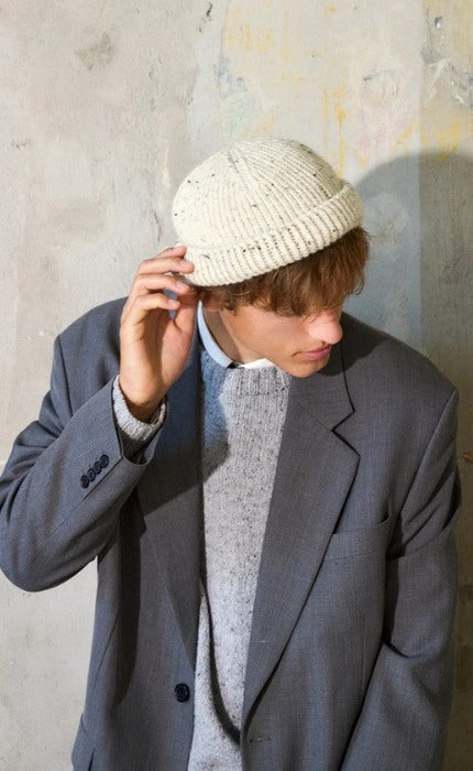 Hipster Beanie - ALPAKKA ULL & ALPAKKA FOLGETRAD - Strickpaket