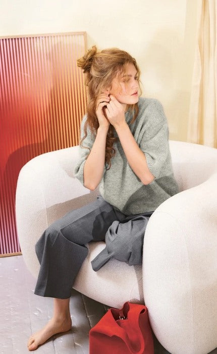 Ivy Tee Nr. 9 - SUNDAY & TYNN SILK MOHAIR - Strickpaket