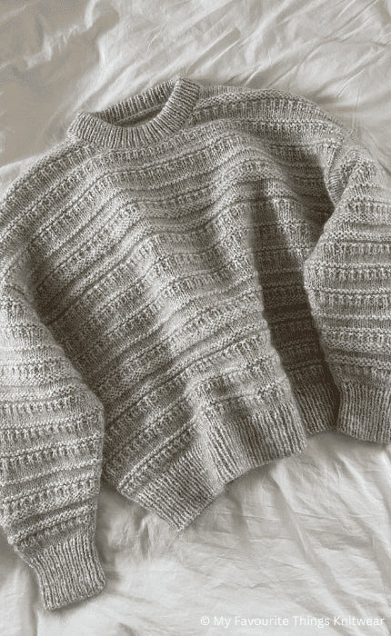 Sweater No. 18 - THE MERRY MERINO 110 & SILKY KID RMS - Strickpaket