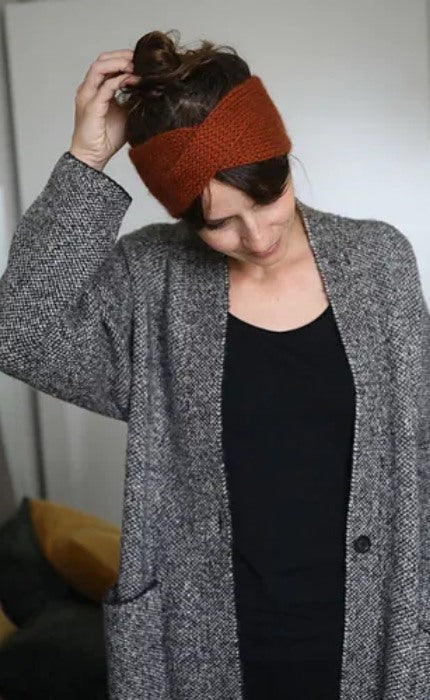 MIA Stirnband - ALPAKKA - Strickpaket