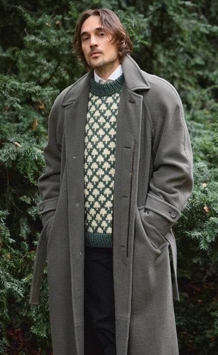 Christmas Tree Sweater Man - FRITIDSGARN - Strickpaket