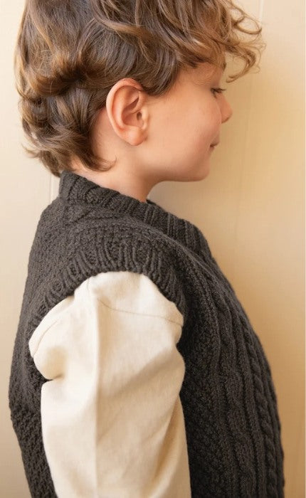 Caspian Slipover Junior - DOUBLE SUNDAY - Strickpaket