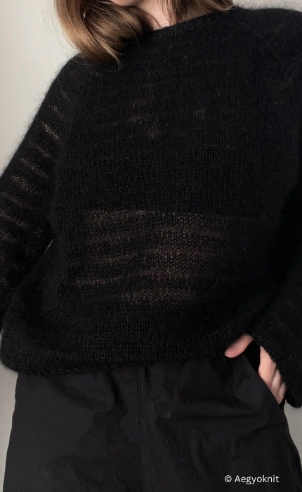 Sook Moon Sweater - ALPAKKA SILKE & TYNN SILK MOHAIR - Strickpaket