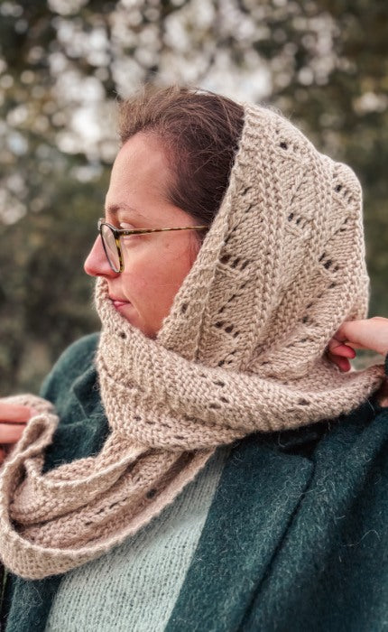 Maras Mountain Scarf - LLAMA SOFT - Strickpaket