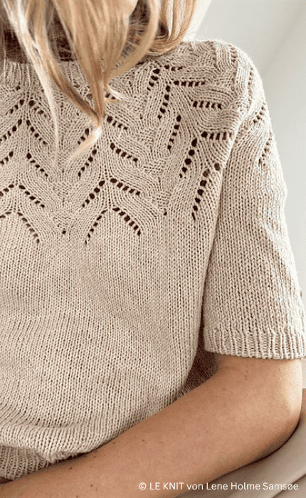 Tulipan Tee - LINE - Strickpaket