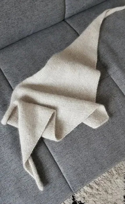 EASYPEASY Bandana - DOUBLE SUNDAY & TYNN SILK MOHAIR - Strickpaket