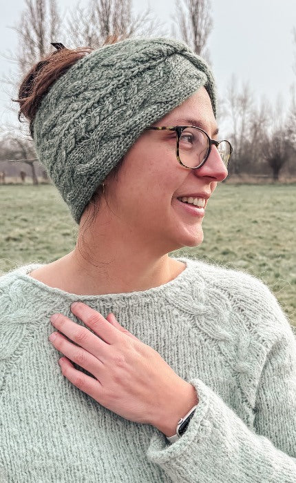 Ricardas Cable Headband - BRISA - Strickpaket