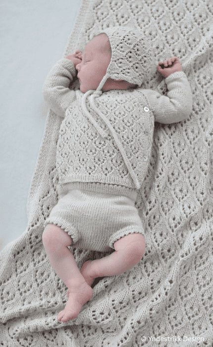 Yndig Babydecke - THE MERRY MERINO 220 - Strickpaket