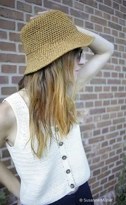 CAMBODIA Hat - PAPYRUS - Häkelpaket