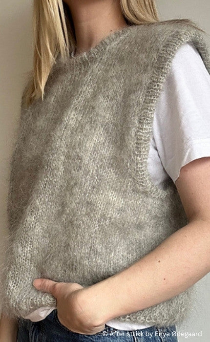 August Vest - BALLERINA CHUNKY MOHAIR - Strickpaket