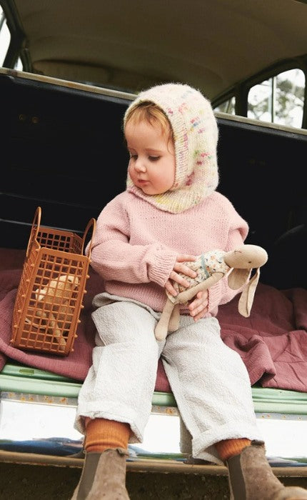 Hugsy Hood Junior - POPPY - Knitting kit