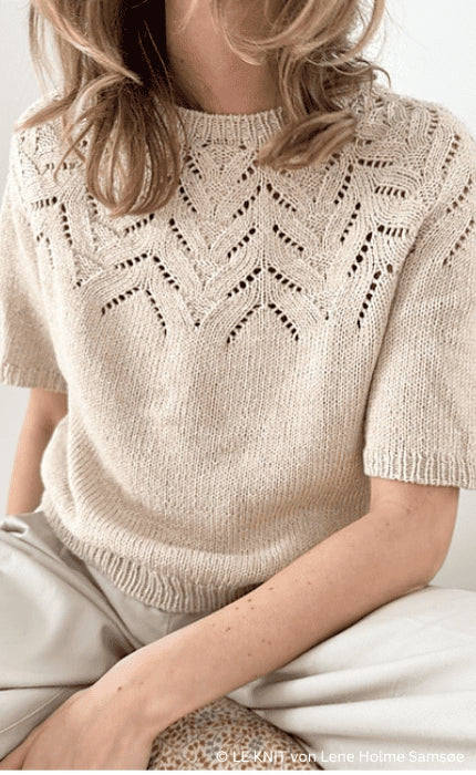 Tulipan Tee - LINE - Strickpaket