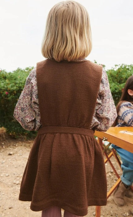 Belle Dress Junior - THIN MERINO WOOL - Knitting Kit