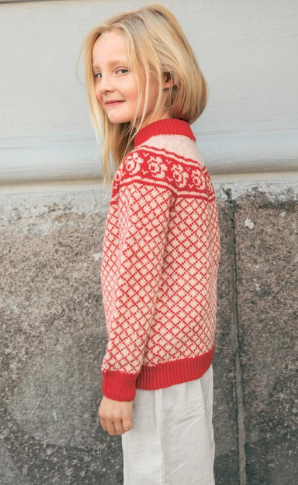 Blome Sweater Junior - TYNN PEER GYNT - Strickpaket