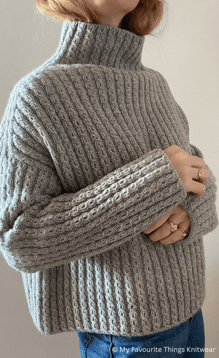 Sweater No. 19 - THE MERRY MERINO 110 - Strickpaket