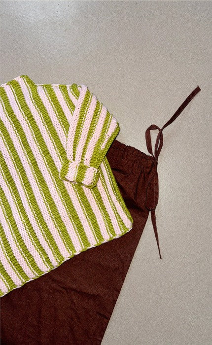 Axis Sweater Kid - THE MERRY MERINO 70 - Knitting Kit