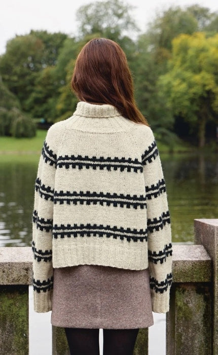 Ridge Sweater - ATLAS & BORSTET ALPAKKA - Strickpaket