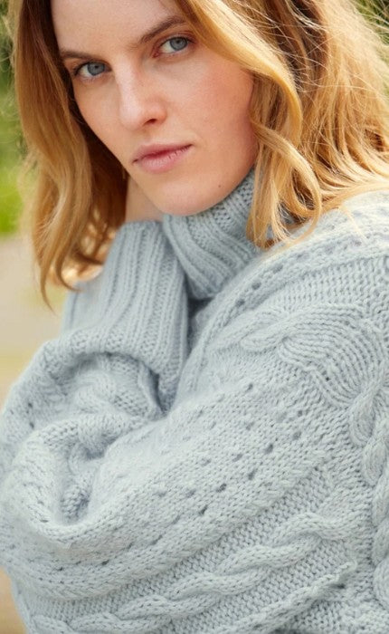 Cornelia Sweater - ALPAKKA ULL - TYNN SILK MOHAIR - Strickpaket